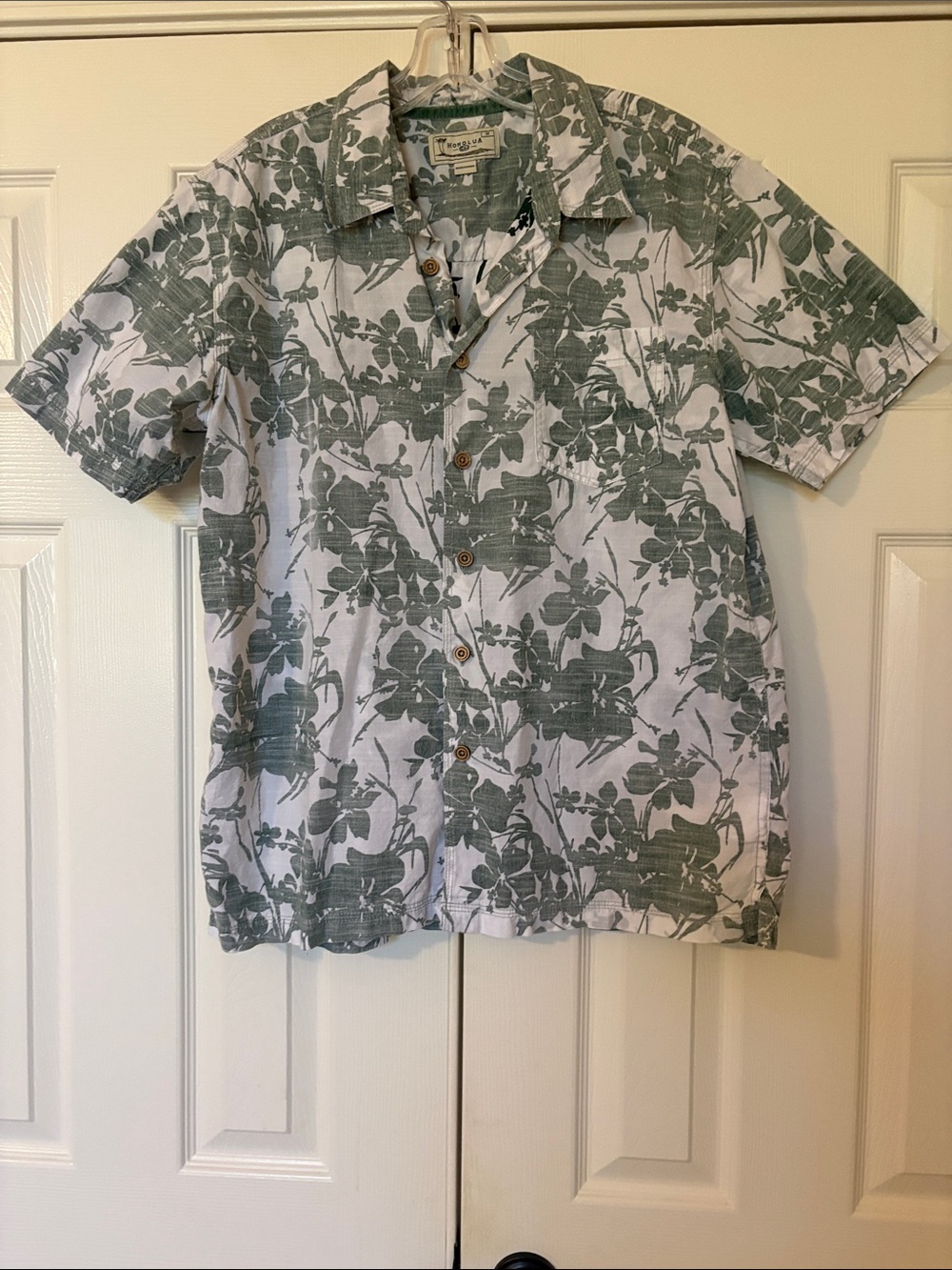 Honolua Green Floral “Hawaiian Shirt”